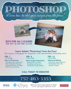 Photoshop Class in Virginia Beach